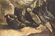 Vincent Van Gogh Three Pairs of Shoes (nn04) china oil painting artist